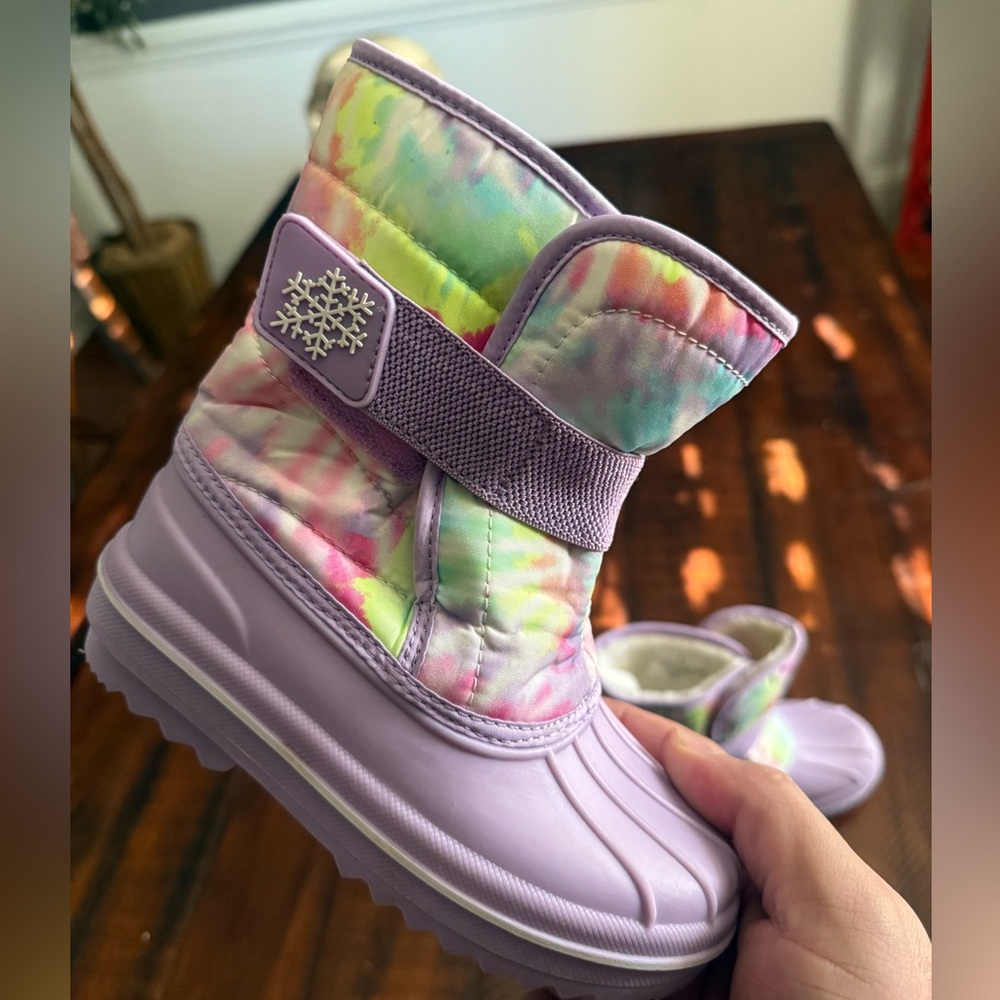 Colorful Kids Winter Boots